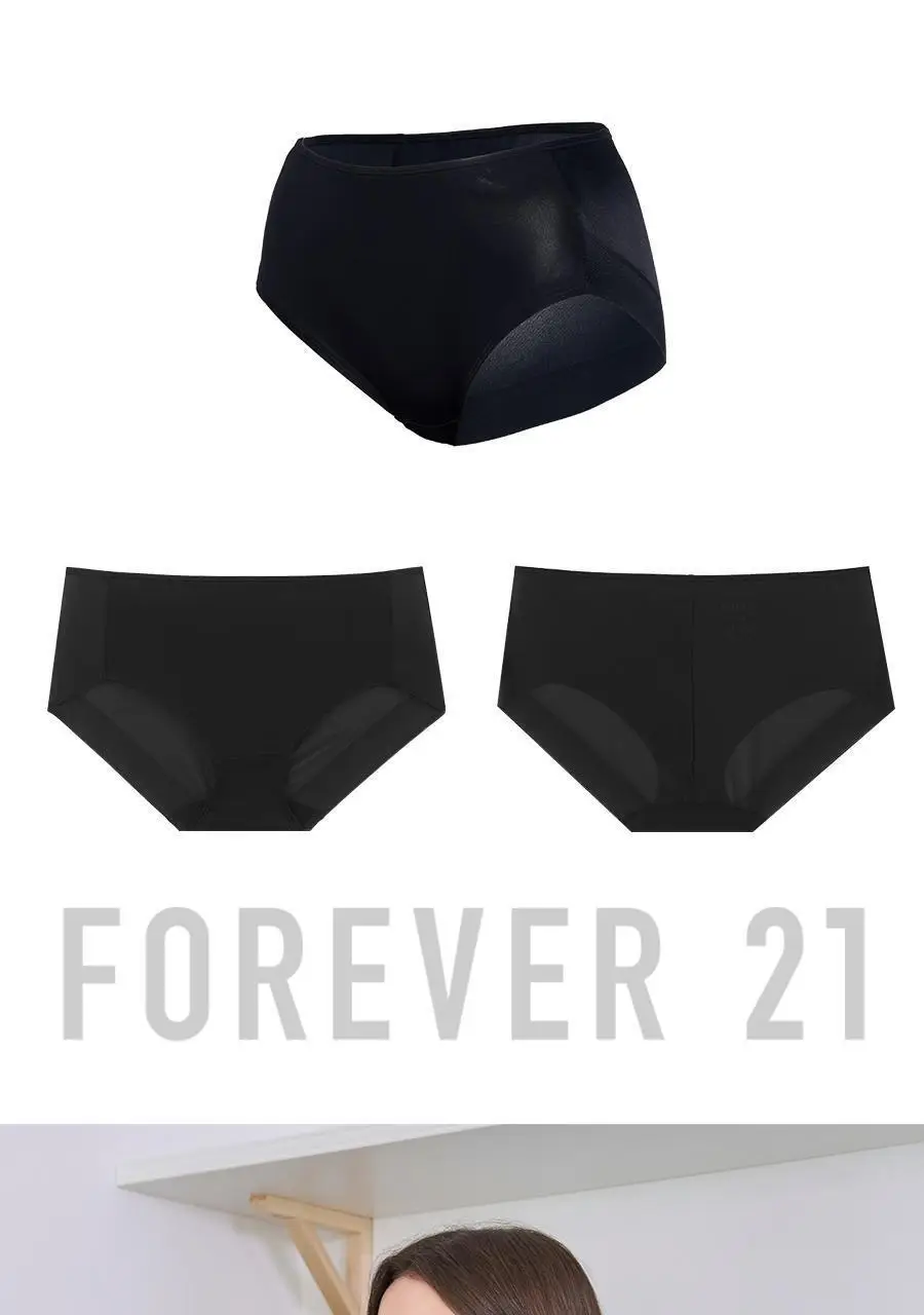[속옷자국NO] 포에버21 노라인 인견 햄팬티 2PACK (스킨+블랙) 상세페이지 48